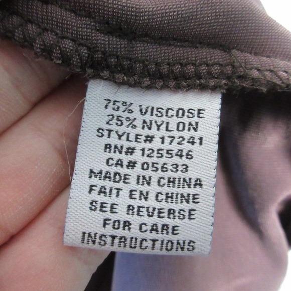 Habitat Velvet Tunic Women L Brown Viscose Blend Button Down Casual Dressy 320 - Picture 4 of 14